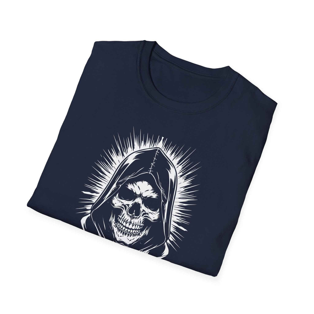 Dark Inside Unisex Softstyle T-Shirt, Skull Graphic Tee, Alternative Fashion, Halloween Costume, Gothic Style, Unisex Casual Wear