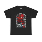 Marvel Spider-Man 'Gives the Finger' Comic Tee — Web-Slinger Graphic T-Shirt