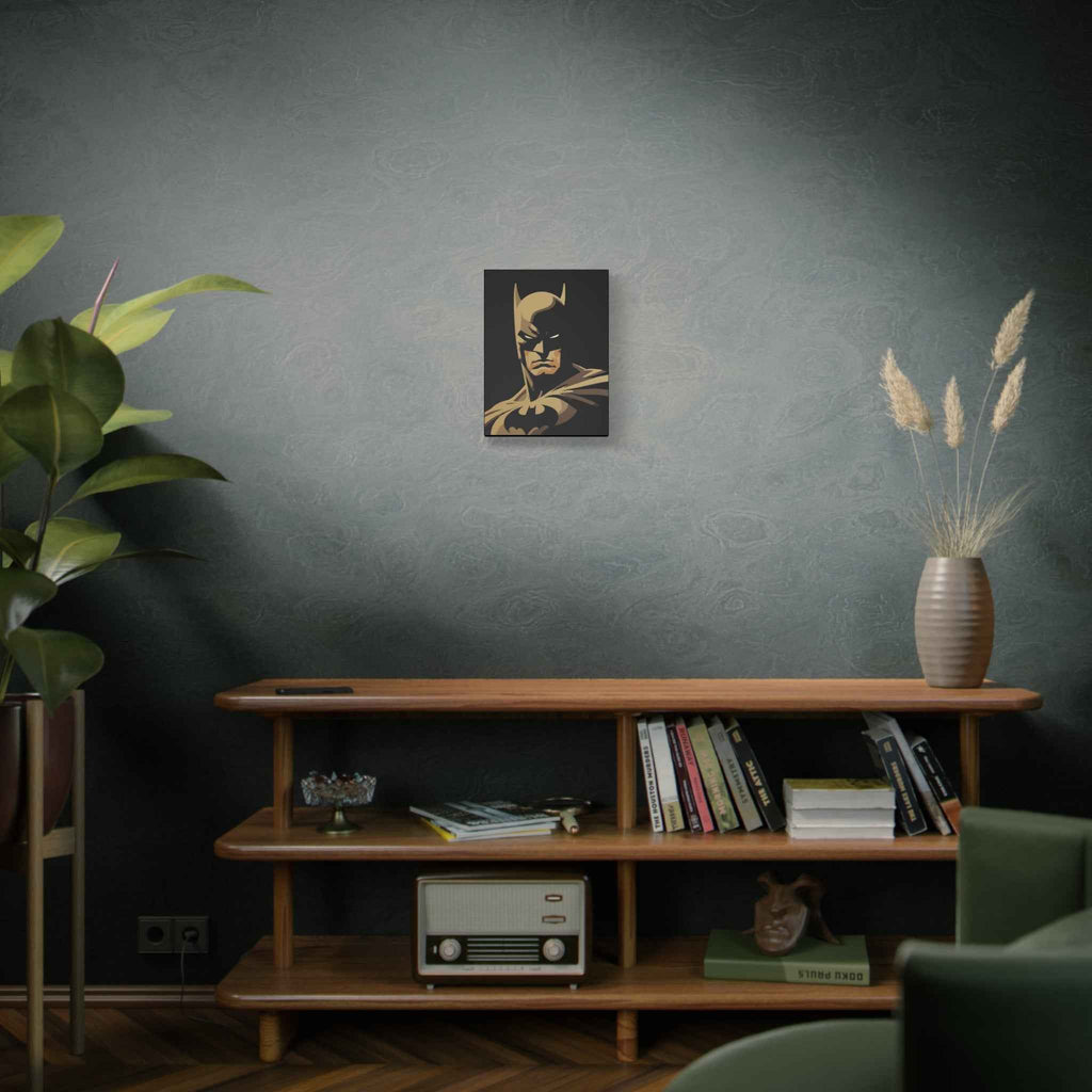 Batman Inspired Stretched Matte Canvas Art