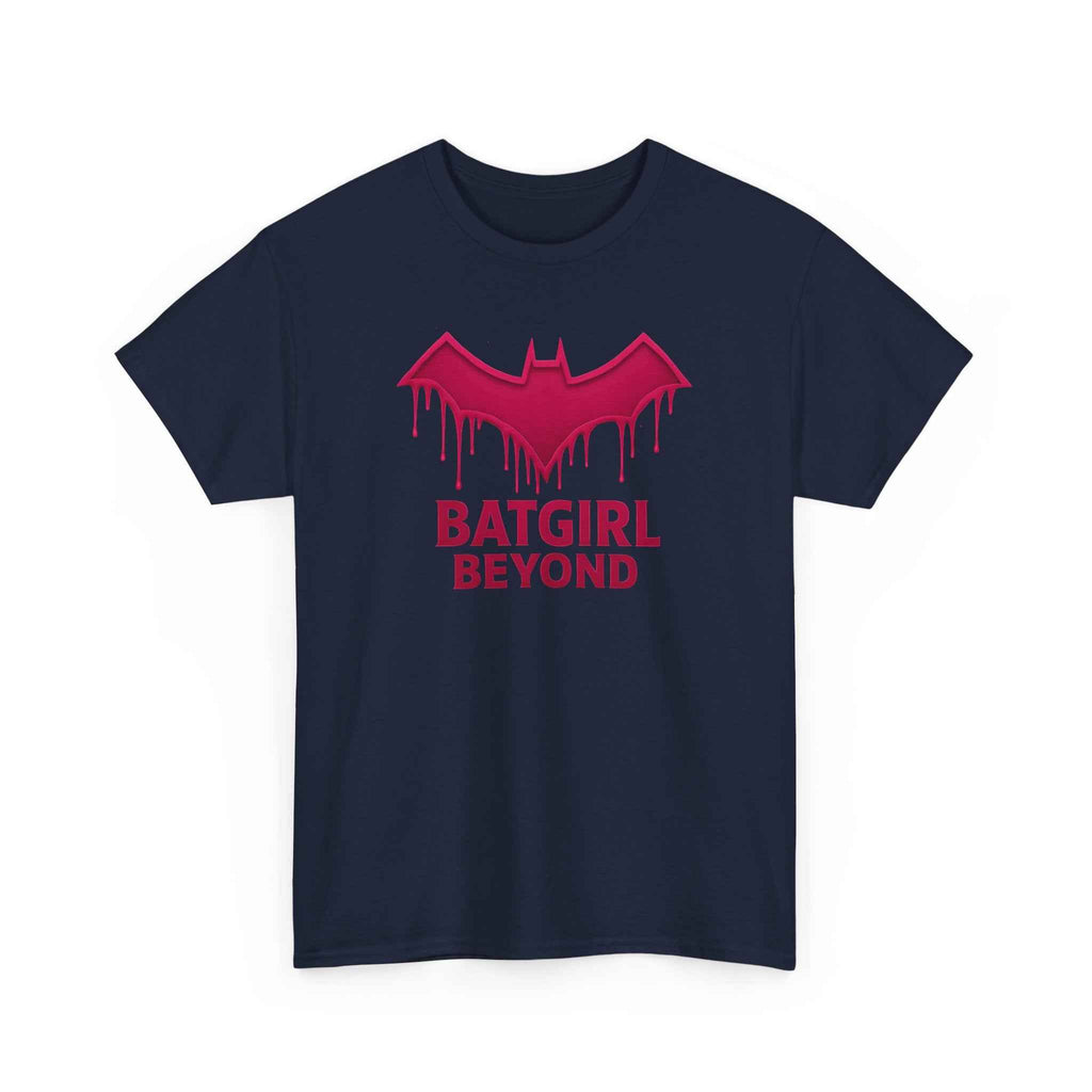 Beyond The Edge Batgirl Neon Grunge Unisex T-shirt
