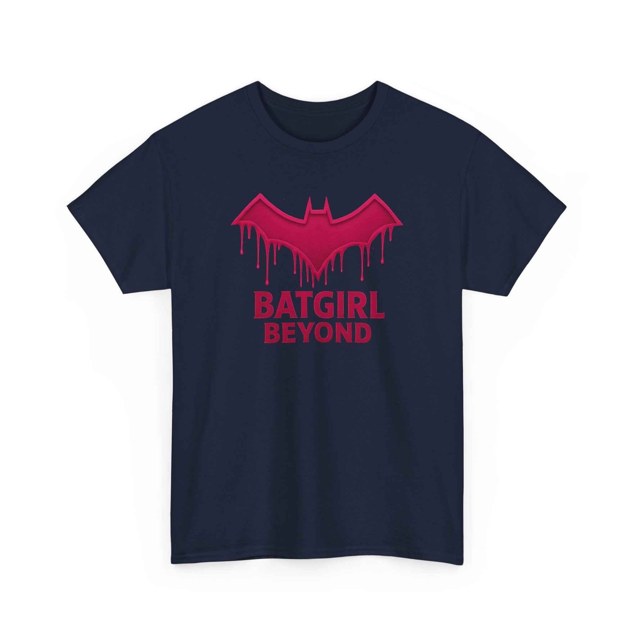 Beyond The Edge Batgirl Neon Grunge Unisex T-shirt