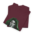Doctor Doom Retro Green Villain Portrait T-Shirt — Avengers Graphic Tee