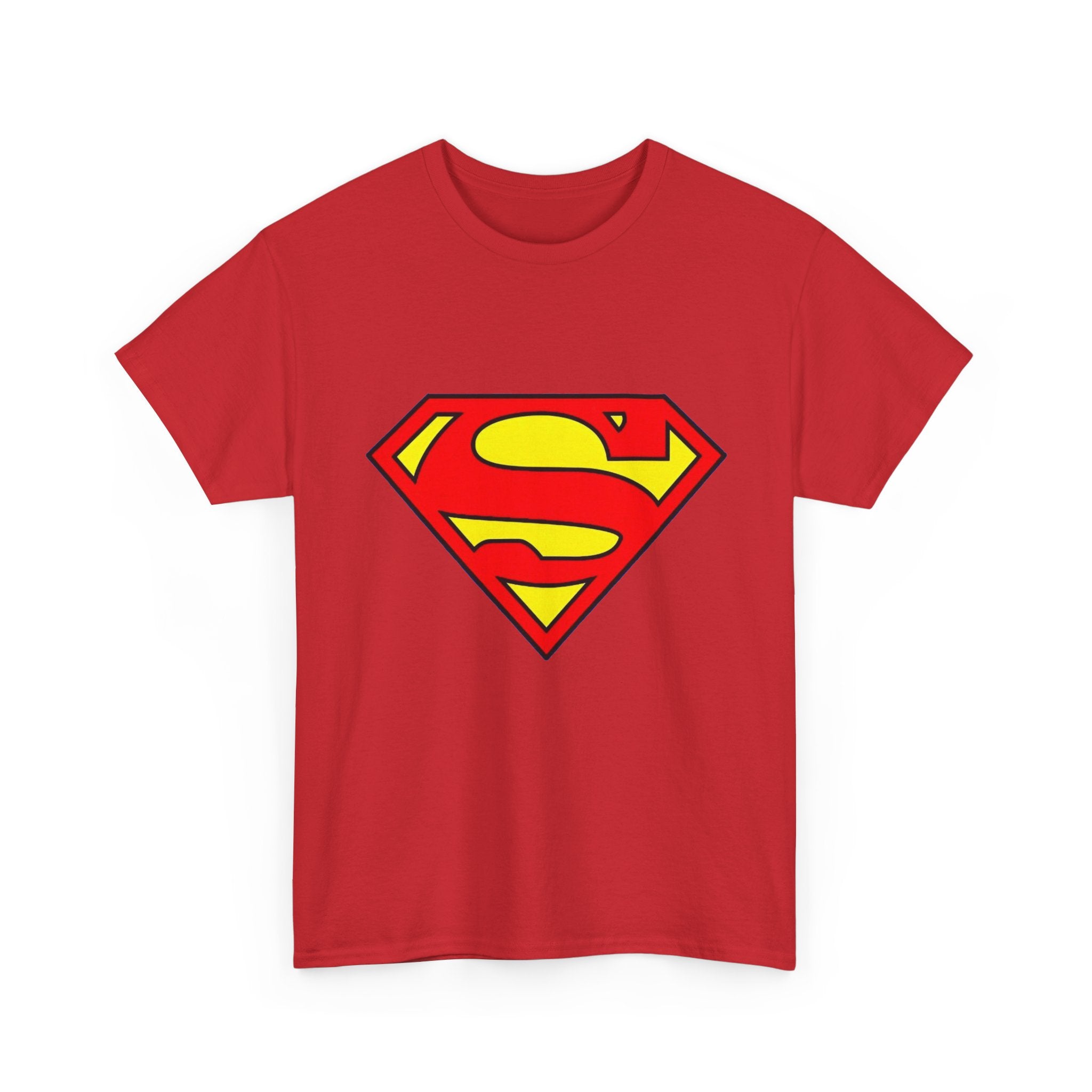Classic Superman Shield Logo Unisex T-Shirt — Man of Steel "S" Emblem Tee