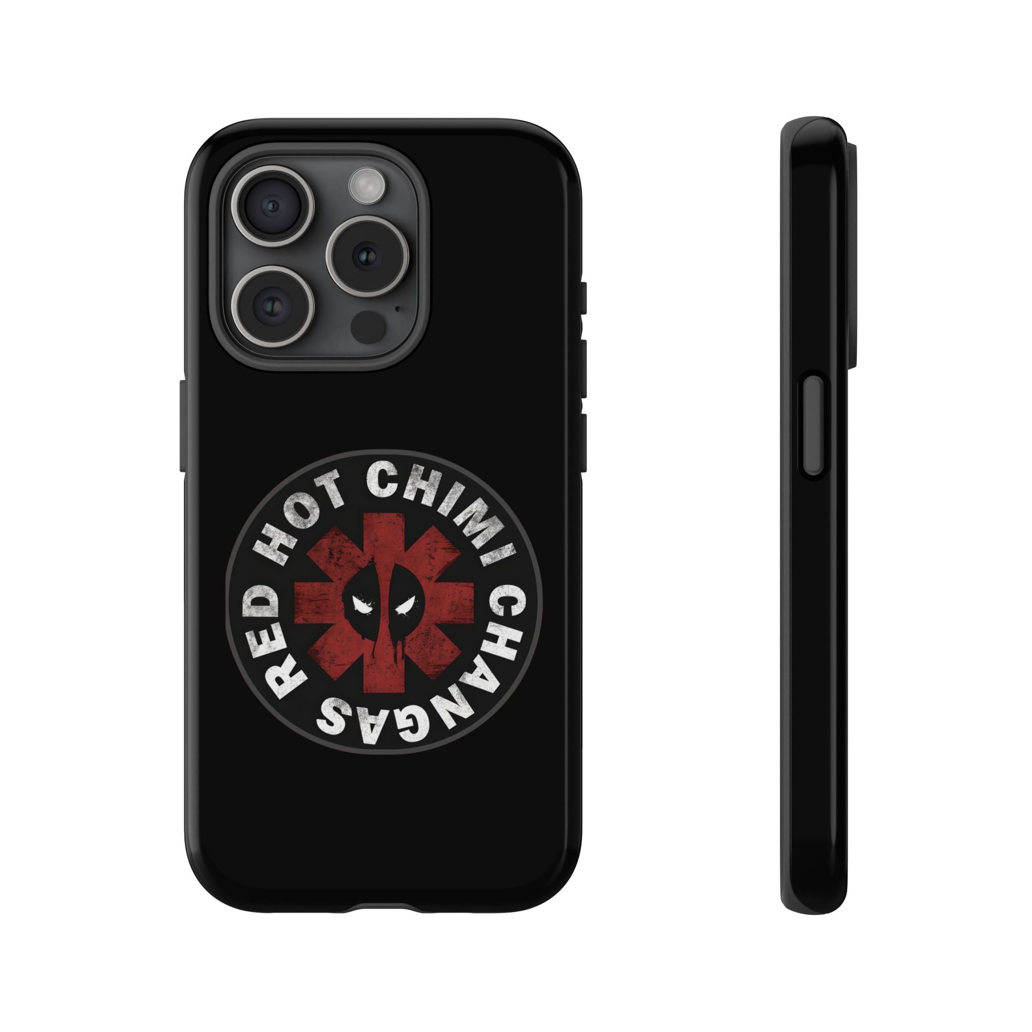 Deadpool: Chimi Chagans Hard Case for iPhone 17, 17 Air, 17 Pro Max, 16, 15, 14