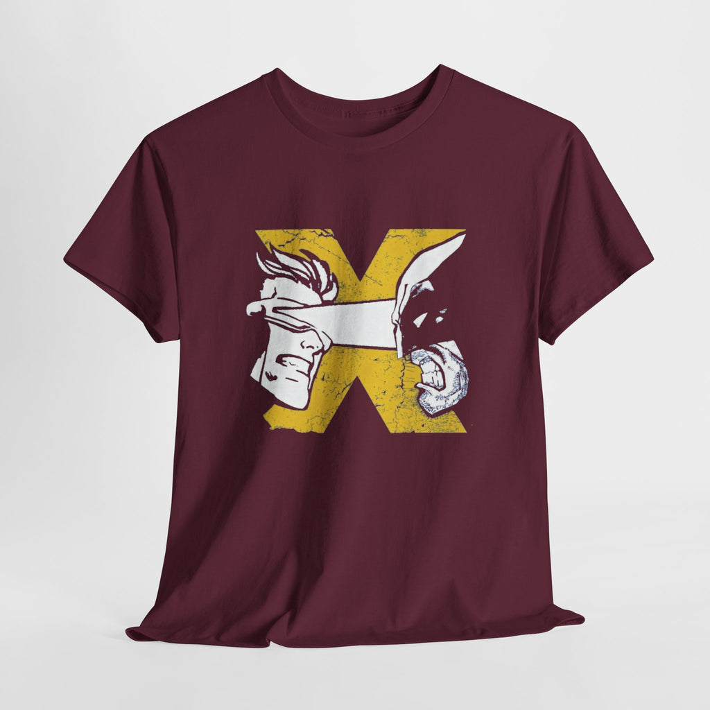 Wolverine vs Cyclops Vintage Graphic Tee — X‑Men Fan Shirt