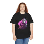 Catwoman Neon Heart Retro Comic T-Shirt — Catwoman Anti-Hero Tee