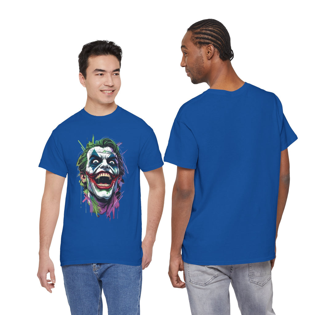 The Joker Streetwear Unisex Graphic Tee - Vintage DC Comics Joker Laugh T-Shirt