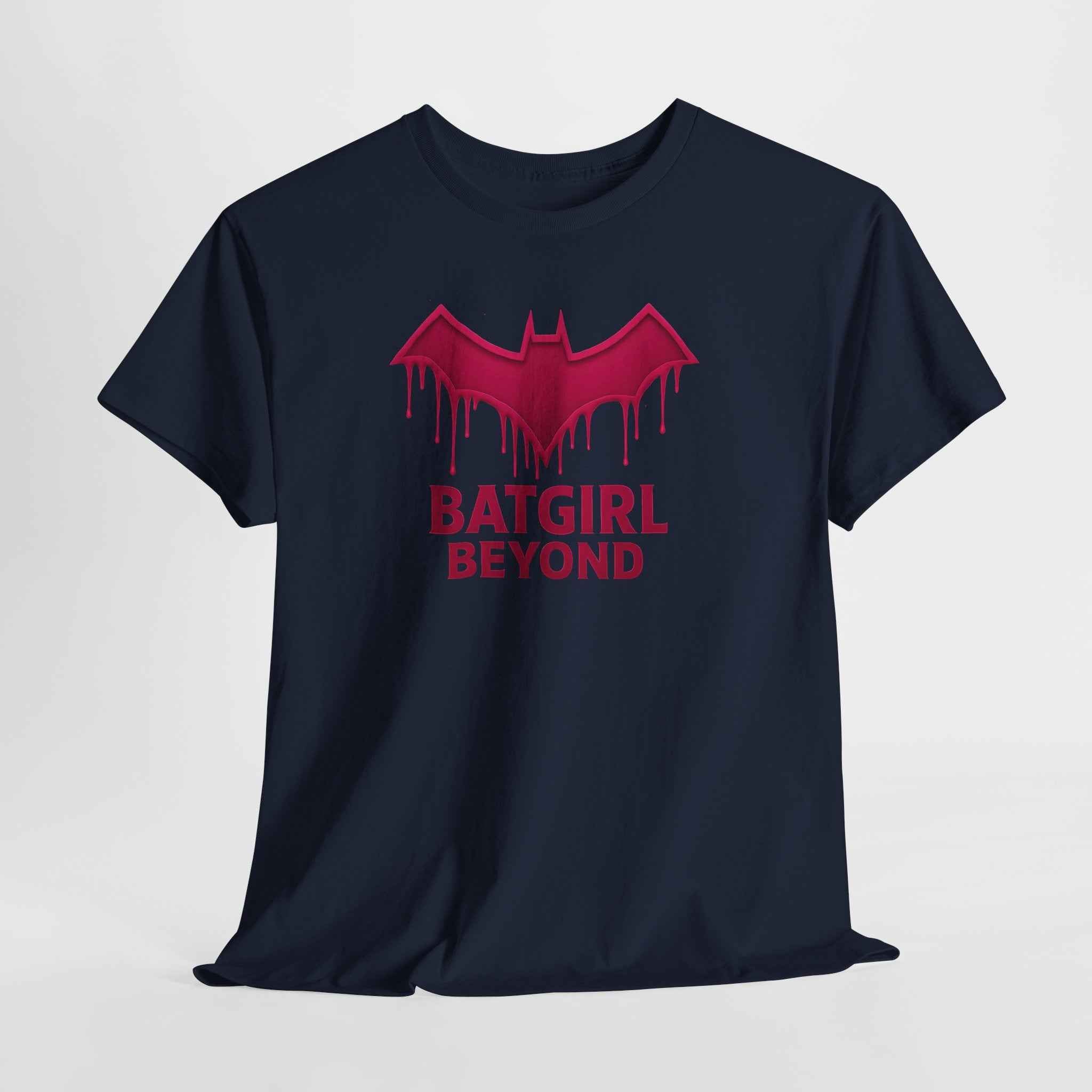Beyond The Edge Batgirl Neon Grunge Unisex T-shirt