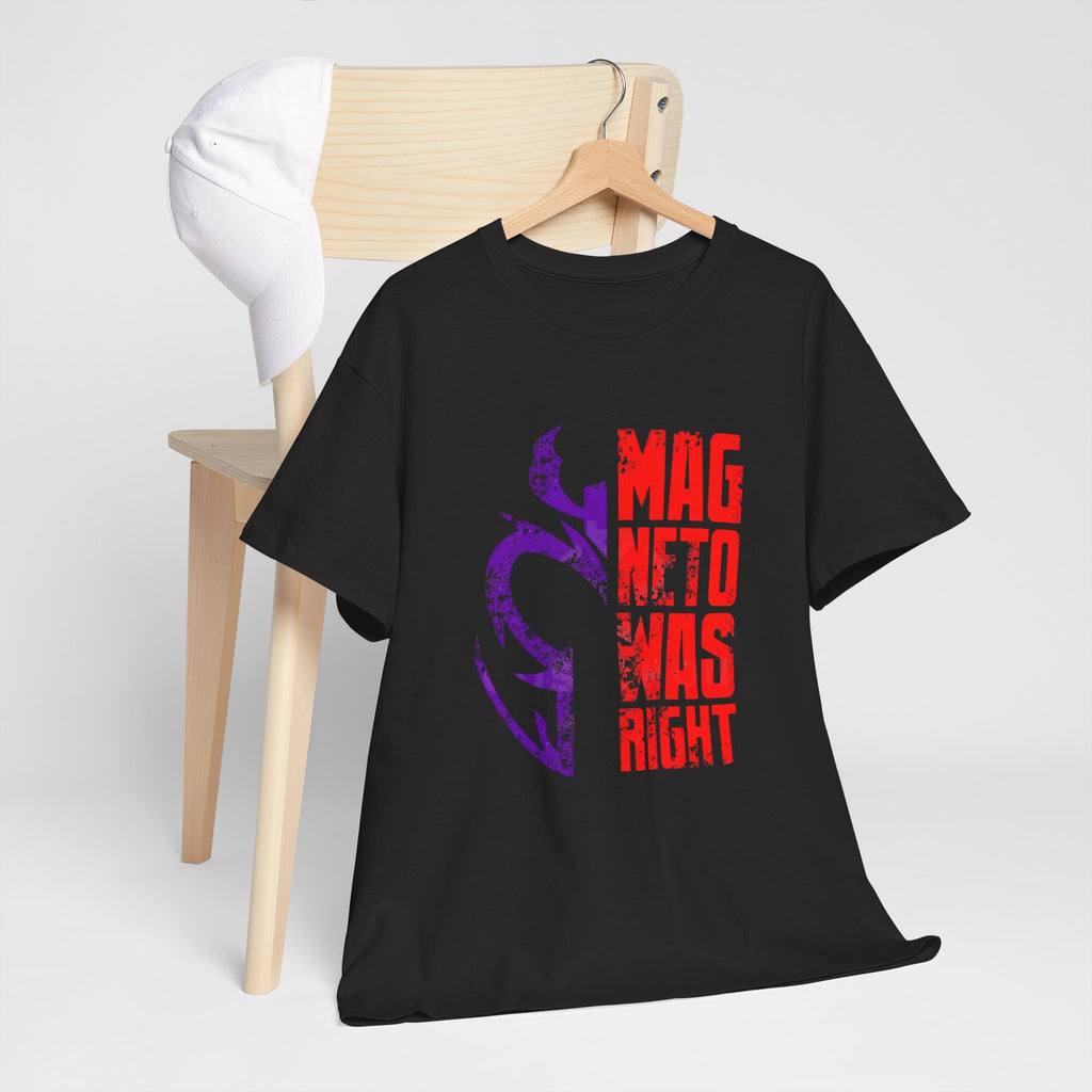 Magneto Was Right Graphic Tee — Marvel X‑Men Magneto T-Shirt