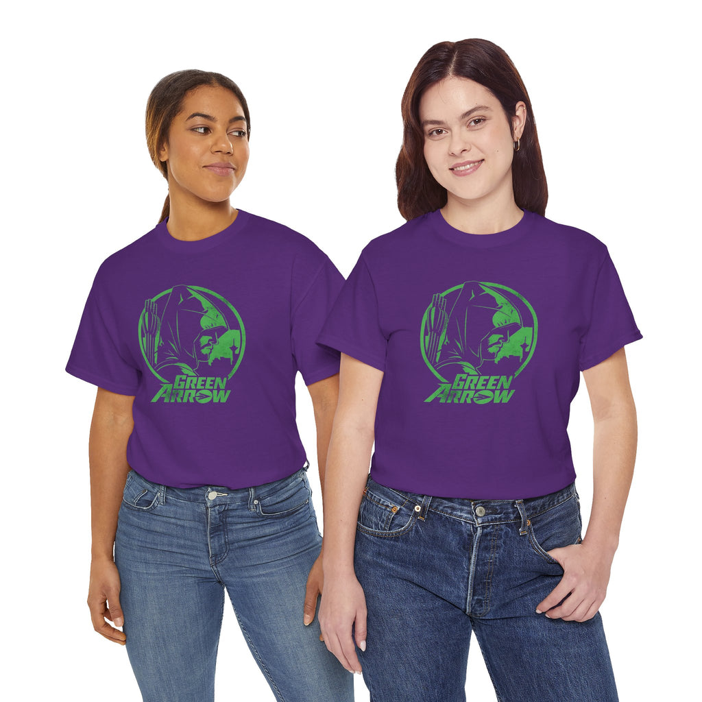 DC Green Arrow Graphic Tee — Oliver Queen - The Arrow Archer Logo T-Shirt