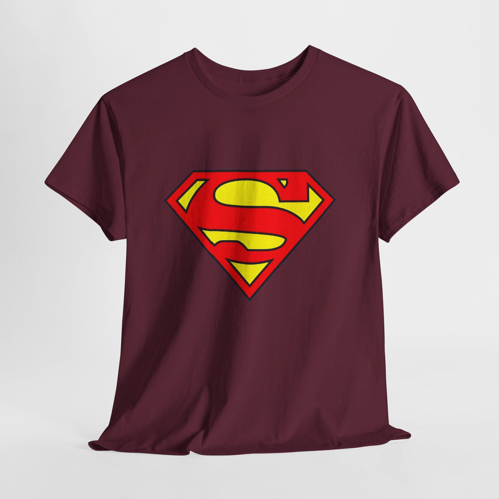 Classic Superman Shield Logo Unisex T-Shirt — Man of Steel "S" Emblem Tee