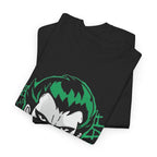 Joker Smile Graphic T-Shirt – Dark Villain Green Grin Unisex Tee