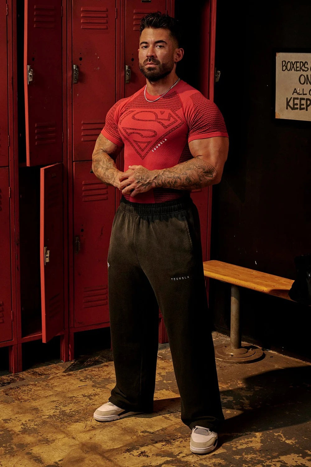 Superman Emblem Compression T-shirt