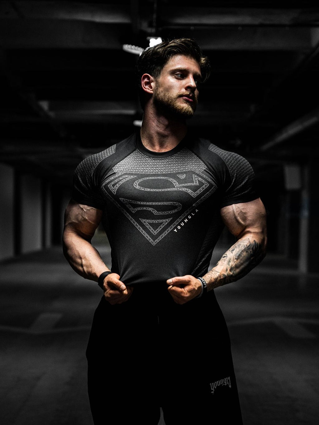 Superman Emblem Compression T-shirt