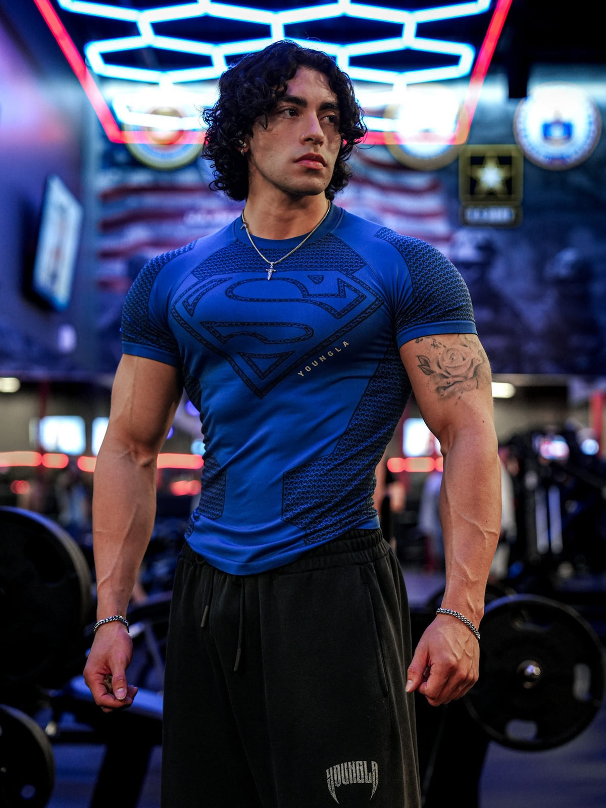 Superman Emblem Compression T-shirt