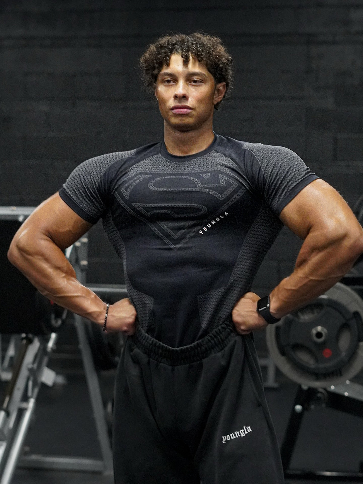 Superman Emblem Compression T-shirt