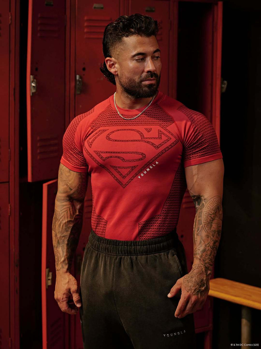 Superman Emblem Compression T-shirt