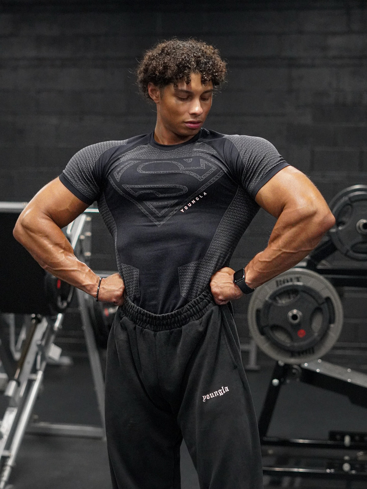 Superman Emblem Compression T-shirt