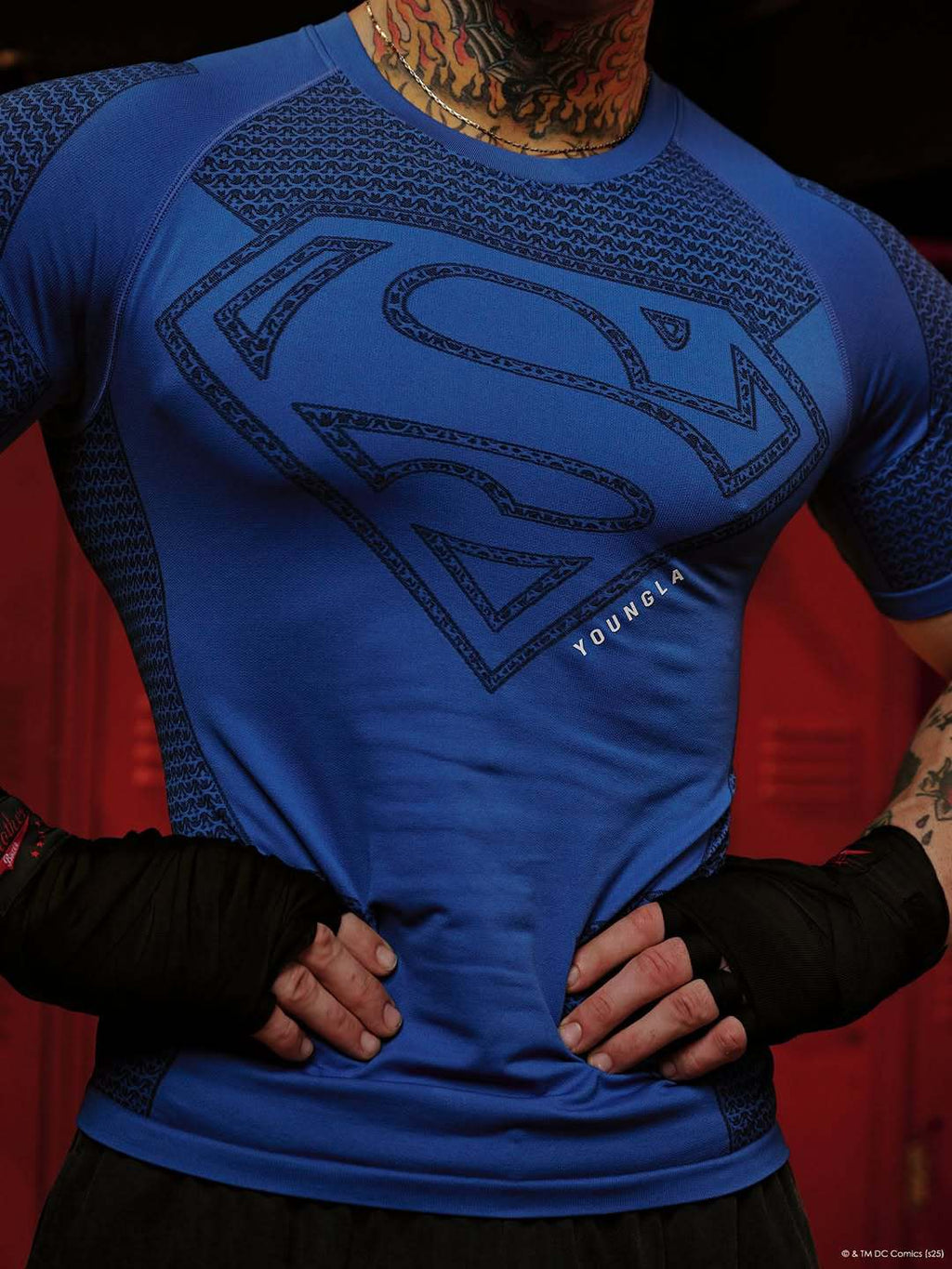 Superman Emblem Compression T-shirt