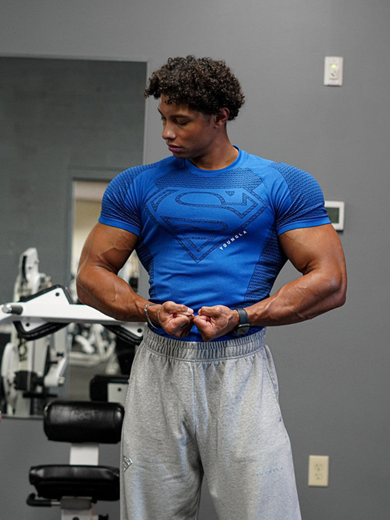 Superman Emblem Compression T-shirt