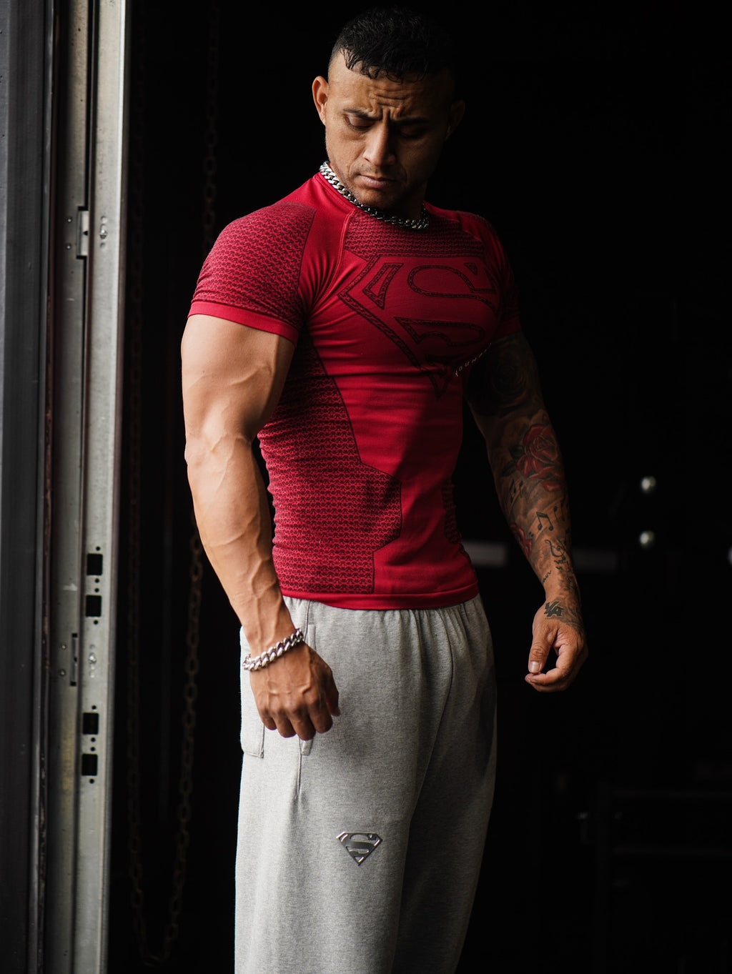 Superman Emblem Compression T-shirt