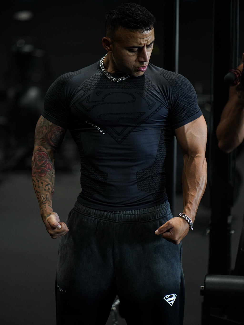 Superman Emblem Compression T-shirt
