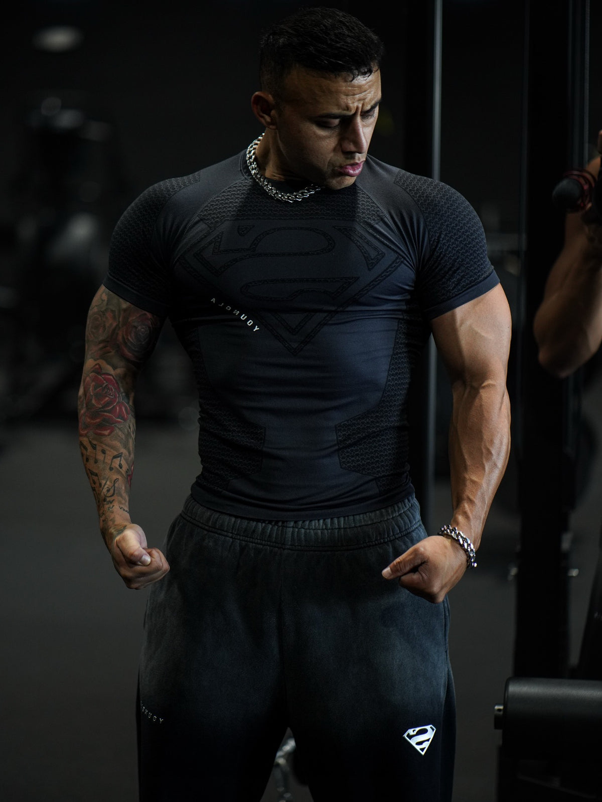 Superman Emblem Compression T-shirt