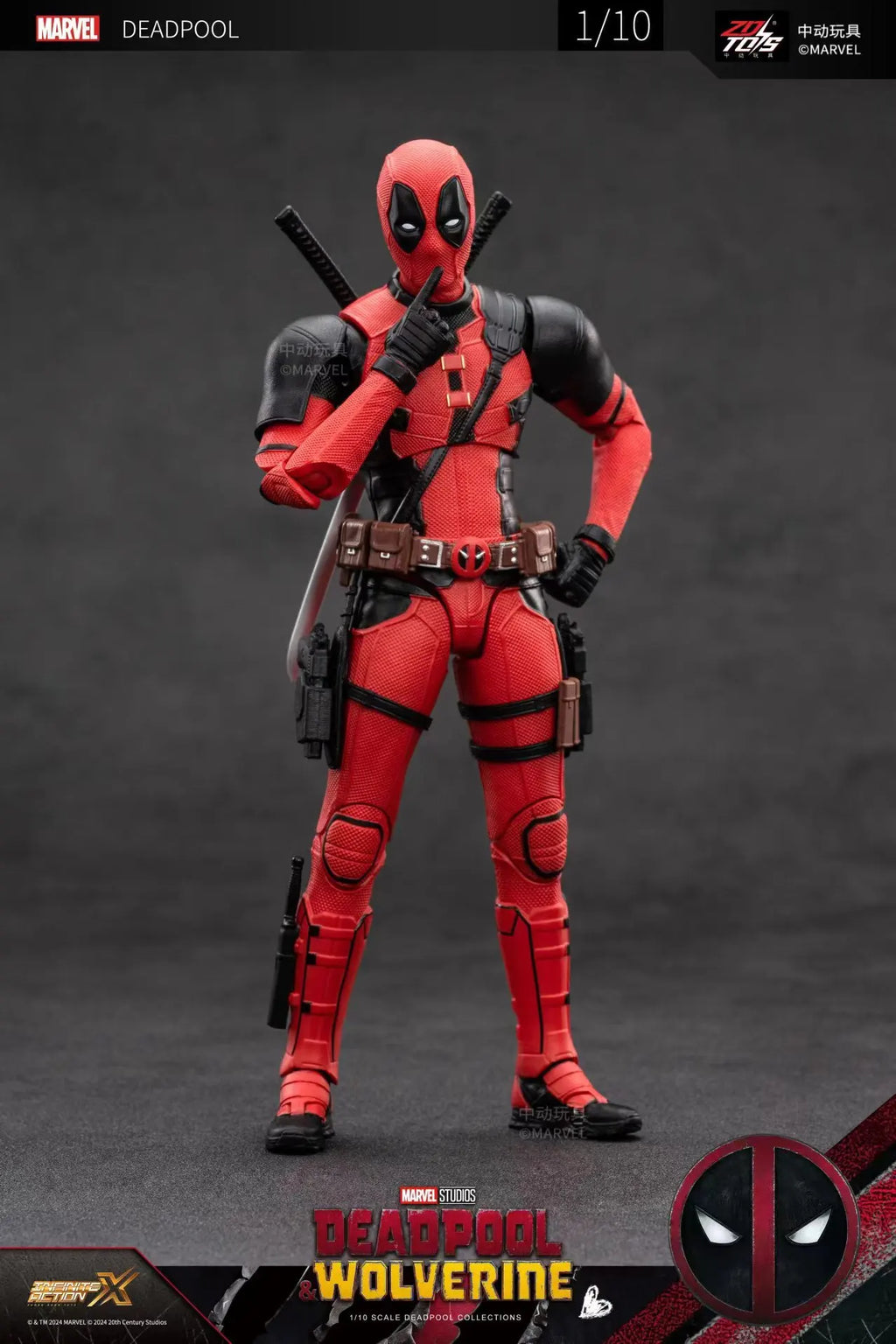 Deadpool & Wolverine Legacy Collection – Premium Marvel Action Figure Set