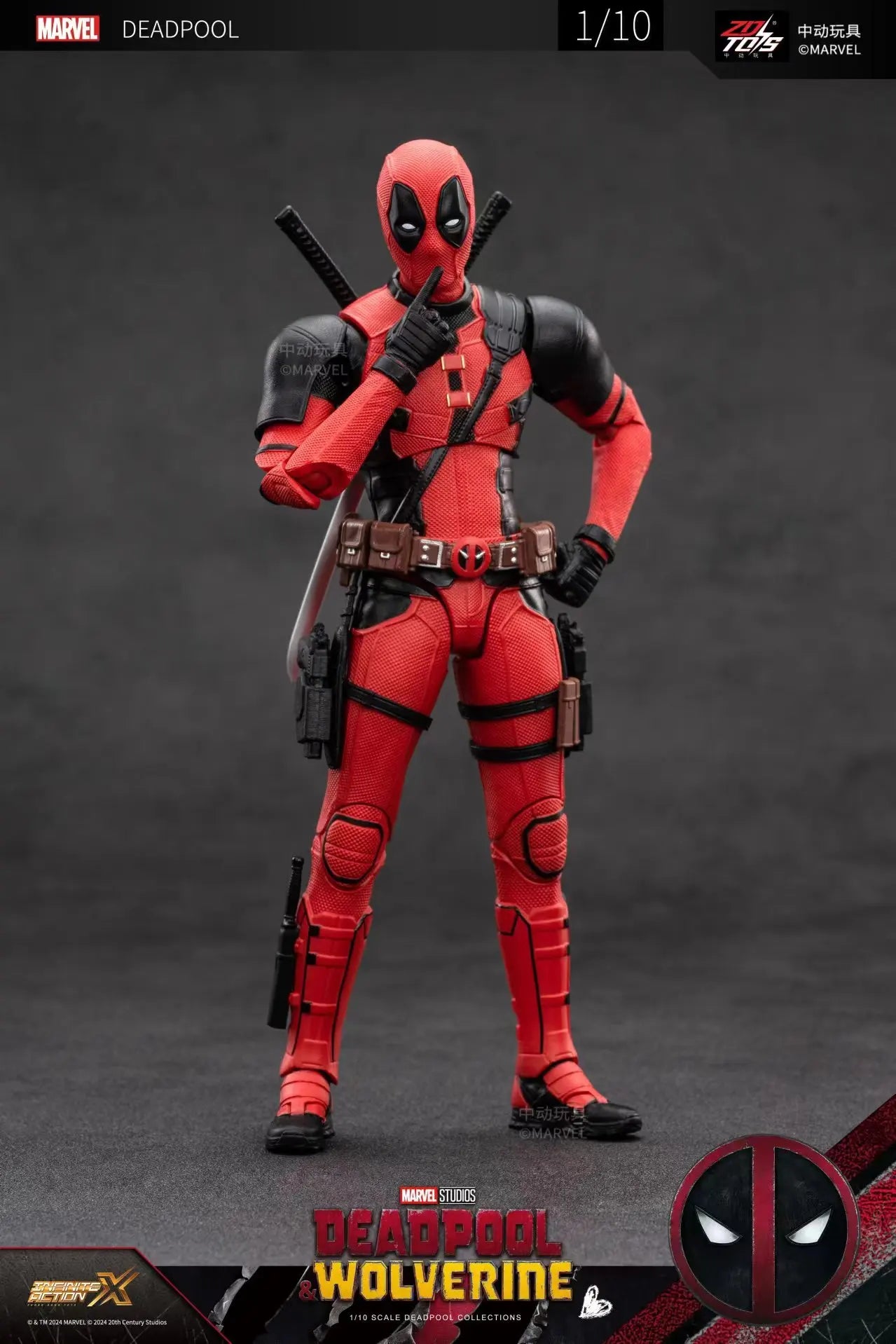 Deadpool & Wolverine Legacy Collection – Premium Marvel Action Figure Set