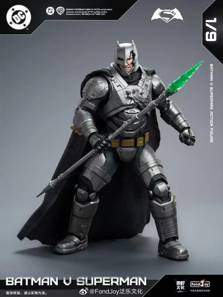 Batman vs. Superman: Dawn of Justice 1/9 Scale Armored Bat-Suit & Superman Collectible Action Figure Set
