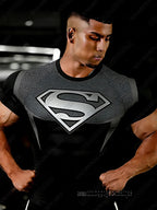 DC Superman Slim Fit Gym T-Shirt – Premium Performance Training Tee