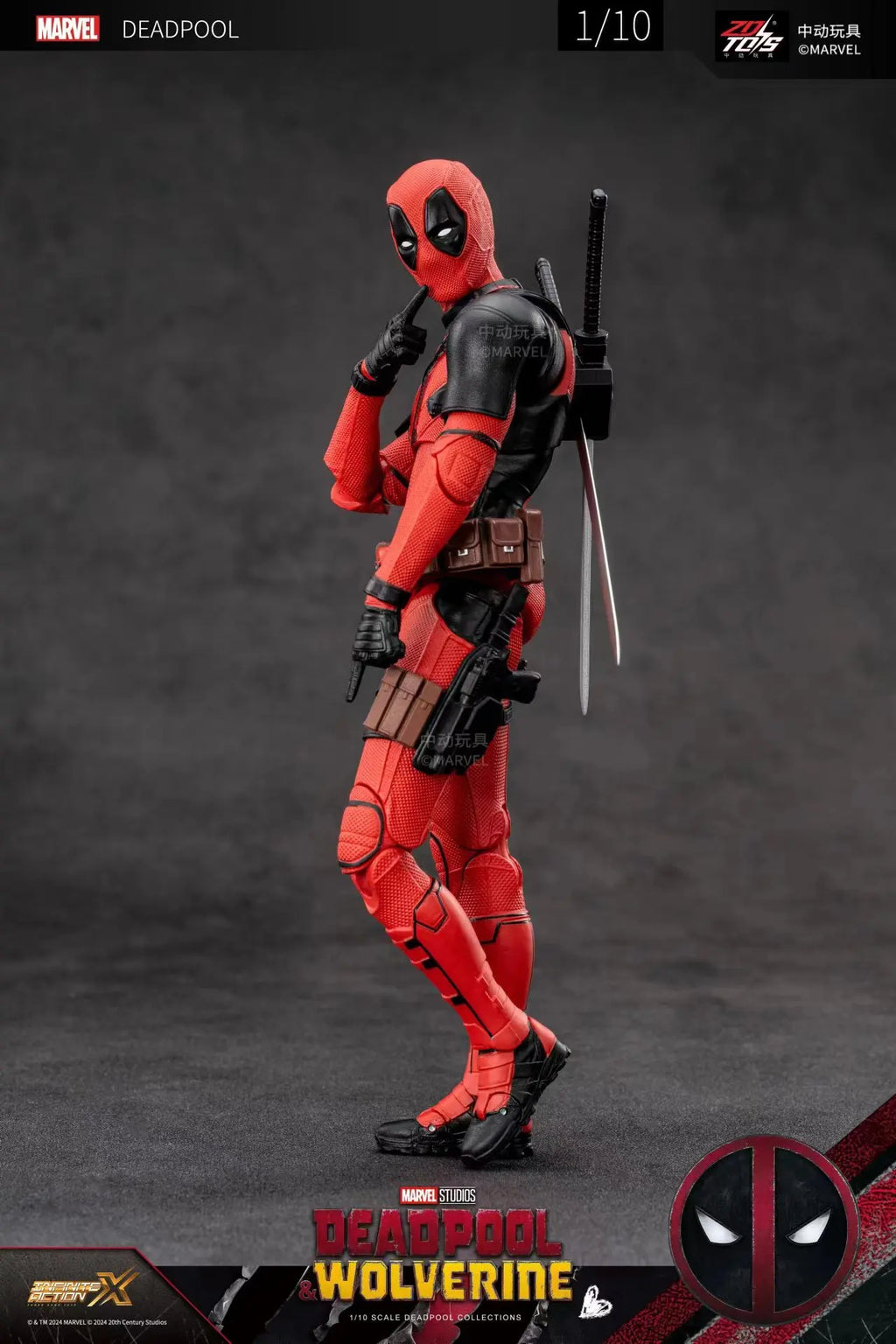 Deadpool & Wolverine Legacy Collection – Premium Marvel Action Figure Set