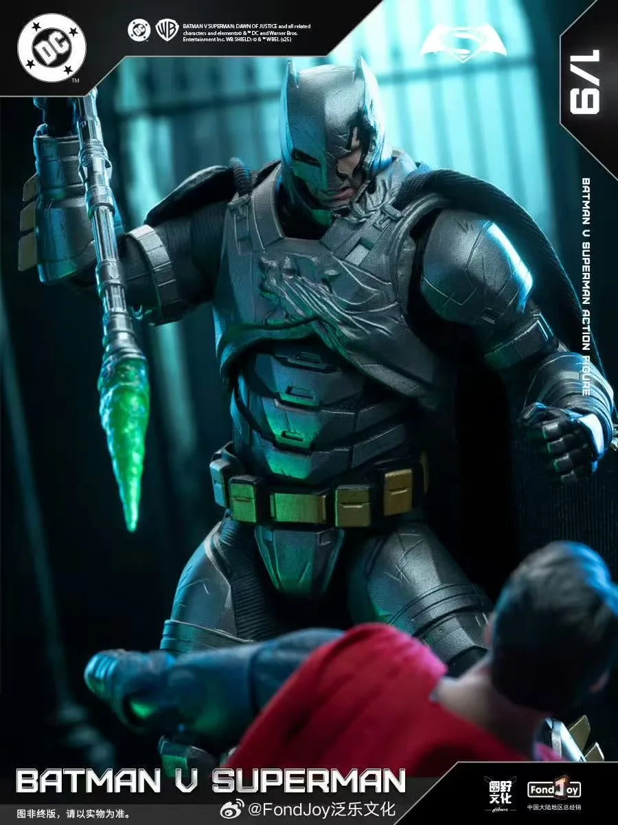 Batman vs. Superman: Dawn of Justice 1/9 Scale Armored Bat-Suit & Superman Collectible Action Figure Set
