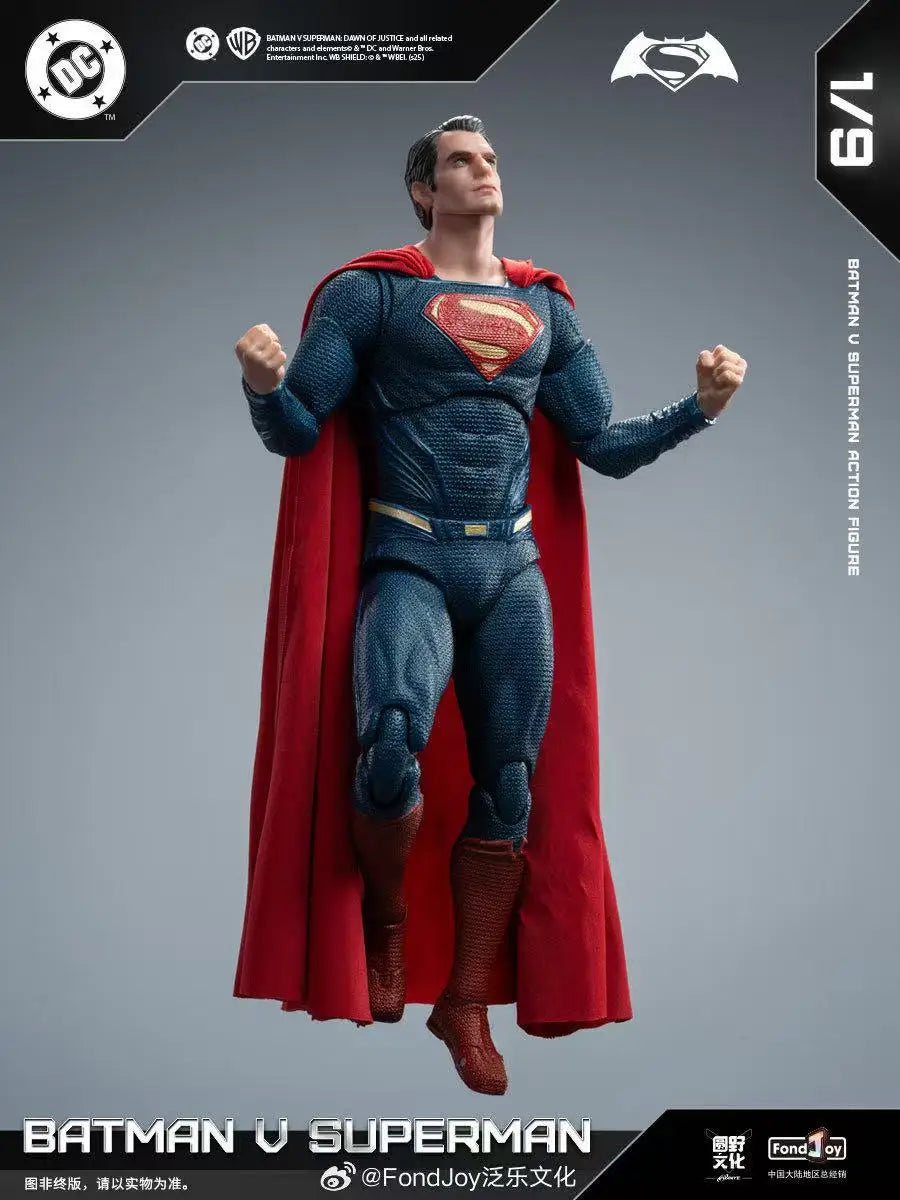 Batman vs. Superman: Dawn of Justice 1/9 Scale Armored Bat-Suit & Superman Collectible Action Figure Set