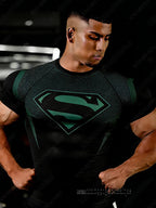 DC Superman Slim Fit Gym T-Shirt – Premium Performance Training Tee