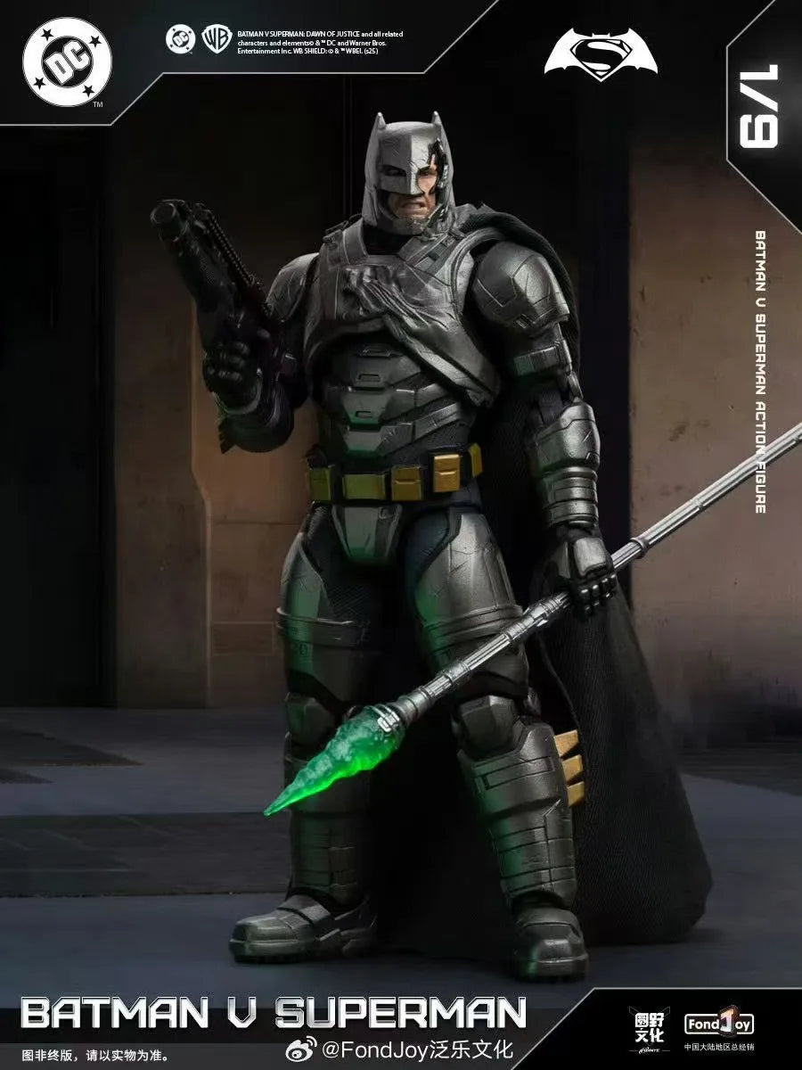 Batman vs. Superman: Dawn of Justice 1/9 Scale Armored Bat-Suit & Superman Collectible Action Figure Set