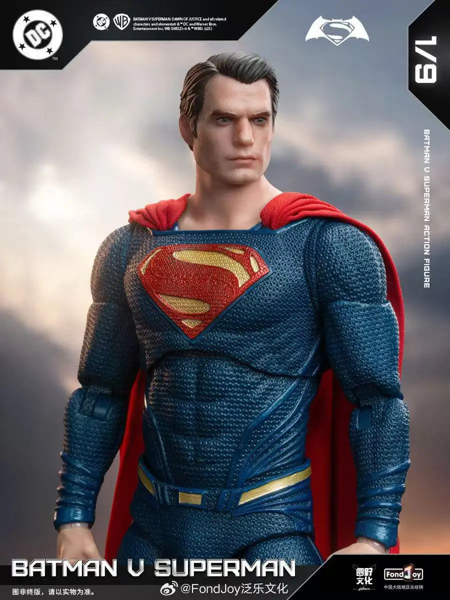 Batman vs. Superman: Dawn of Justice 1/9 Scale Armored Bat-Suit & Superman Collectible Action Figure Set