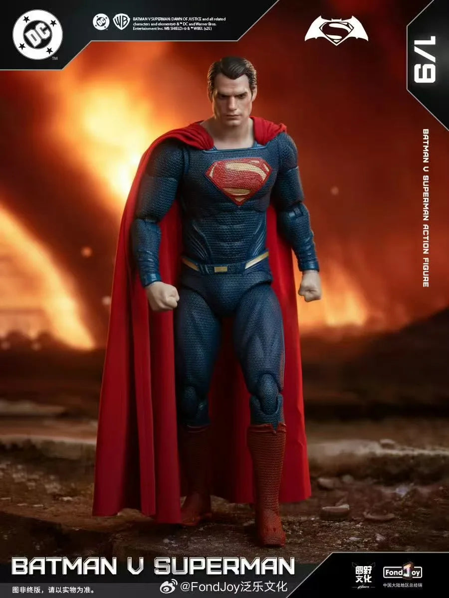 Batman vs. Superman: Dawn of Justice 1/9 Scale Armored Bat-Suit & Superman Collectible Action Figure Set