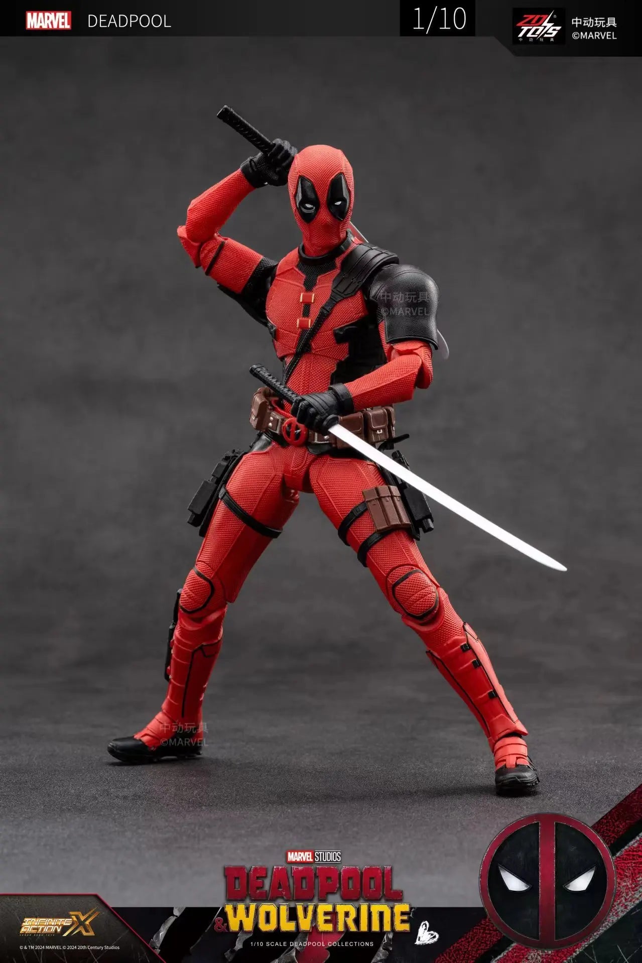 Deadpool & Wolverine Legacy Collection – Premium Marvel Action Figure Set