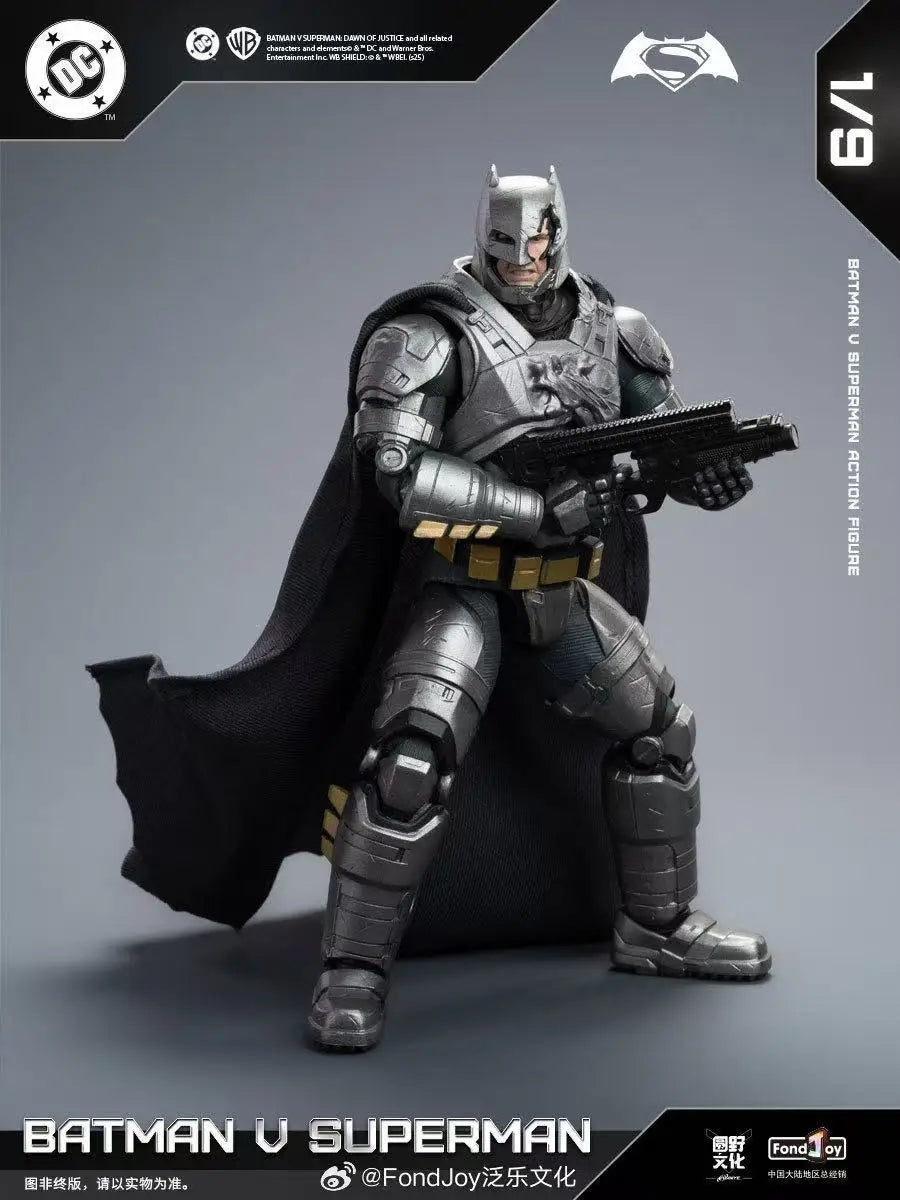 Batman vs. Superman: Dawn of Justice 1/9 Scale Armored Bat-Suit & Superman Collectible Action Figure Set