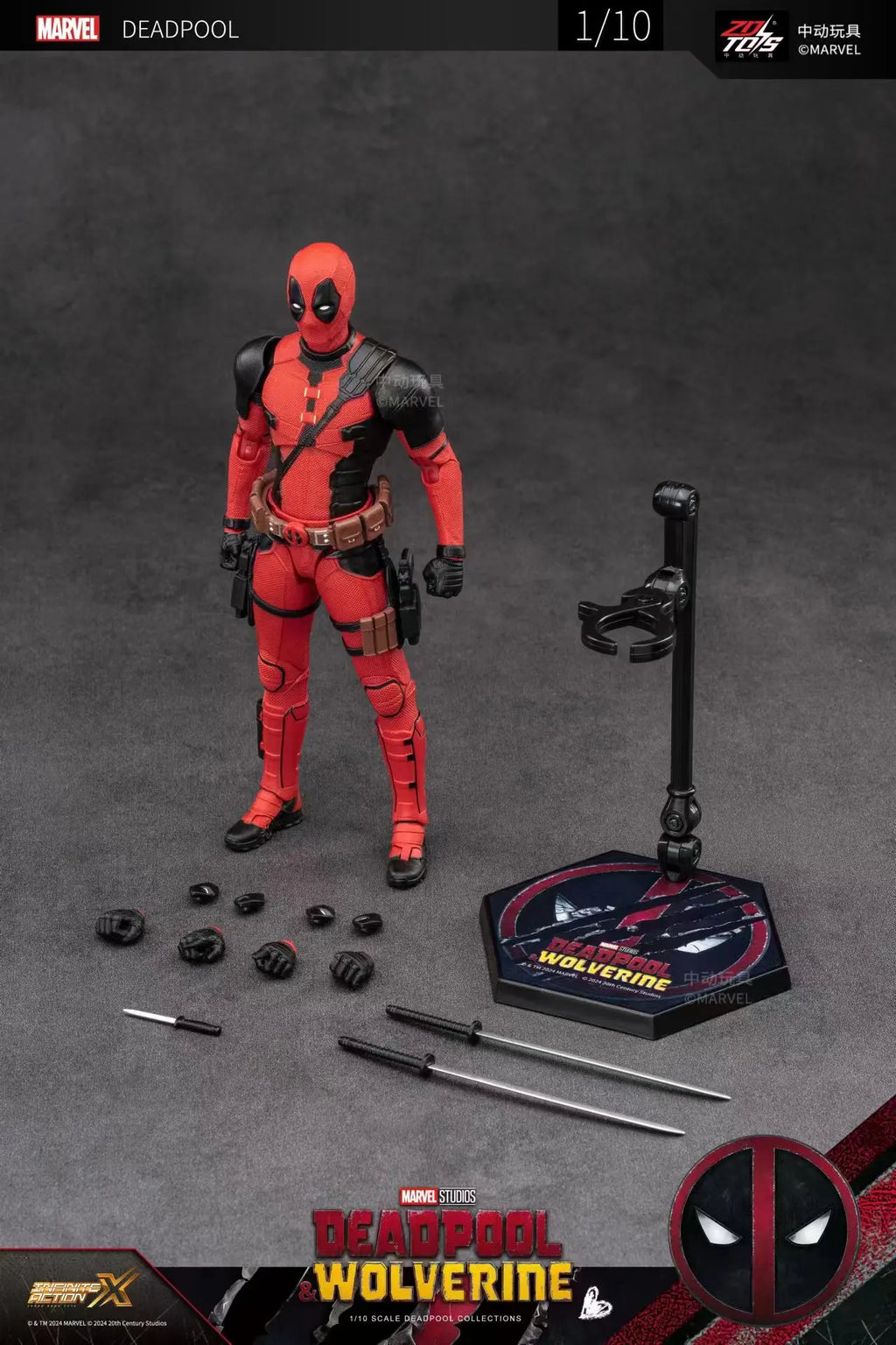 Deadpool & Wolverine Legacy Collection – Premium Marvel Action Figure Set