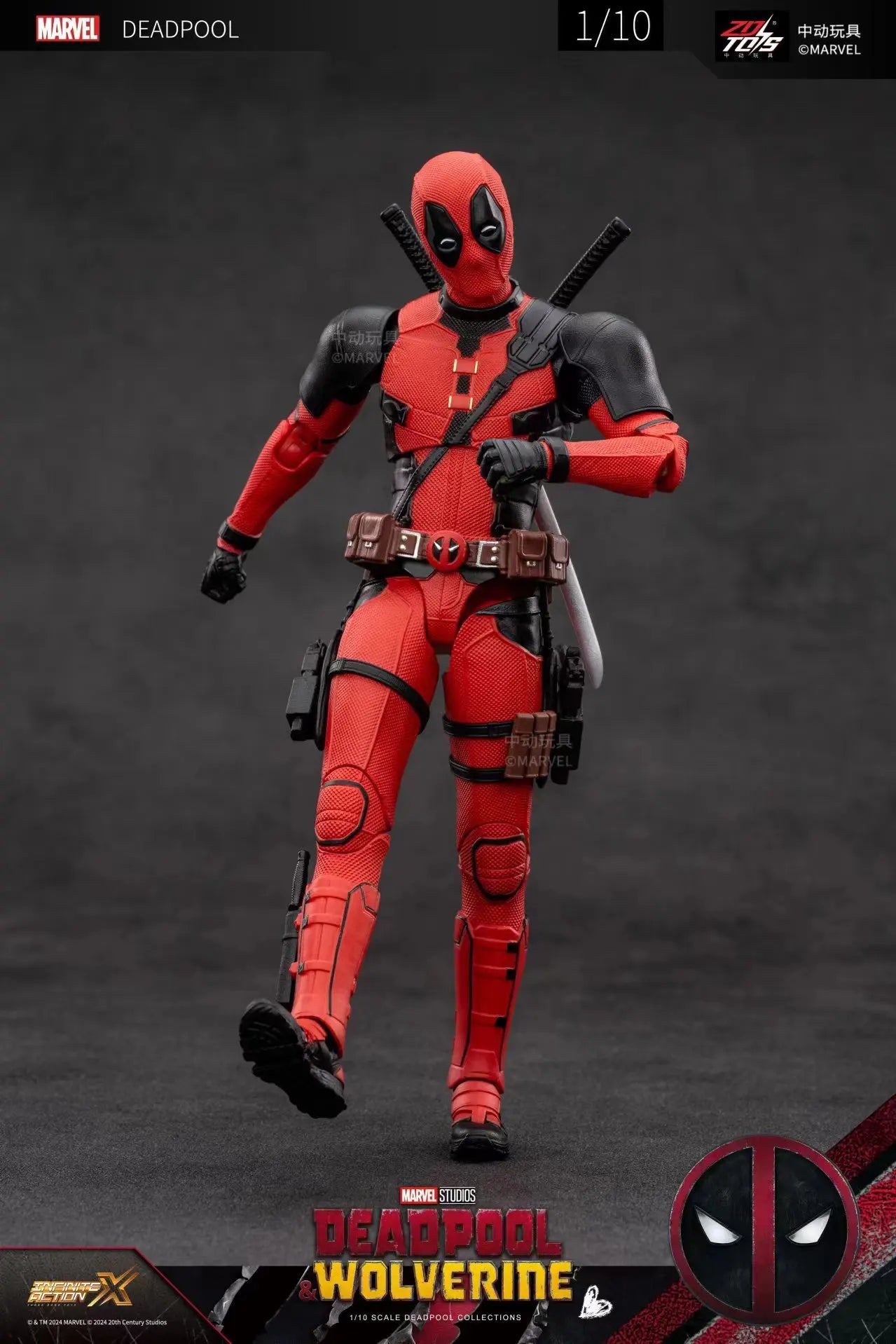 Deadpool & Wolverine Legacy Collection – Premium Marvel Action Figure Set