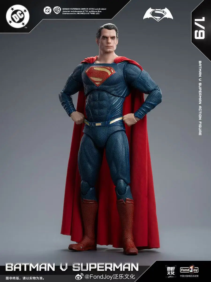 Batman vs. Superman: Dawn of Justice 1/9 Scale Armored Bat-Suit & Superman Collectible Action Figure Set