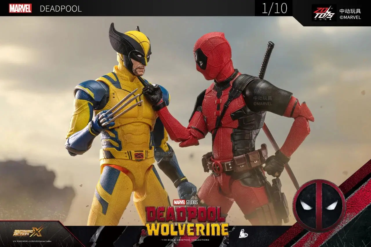 Deadpool & Wolverine Legacy Collection – Premium Marvel Action Figure Set