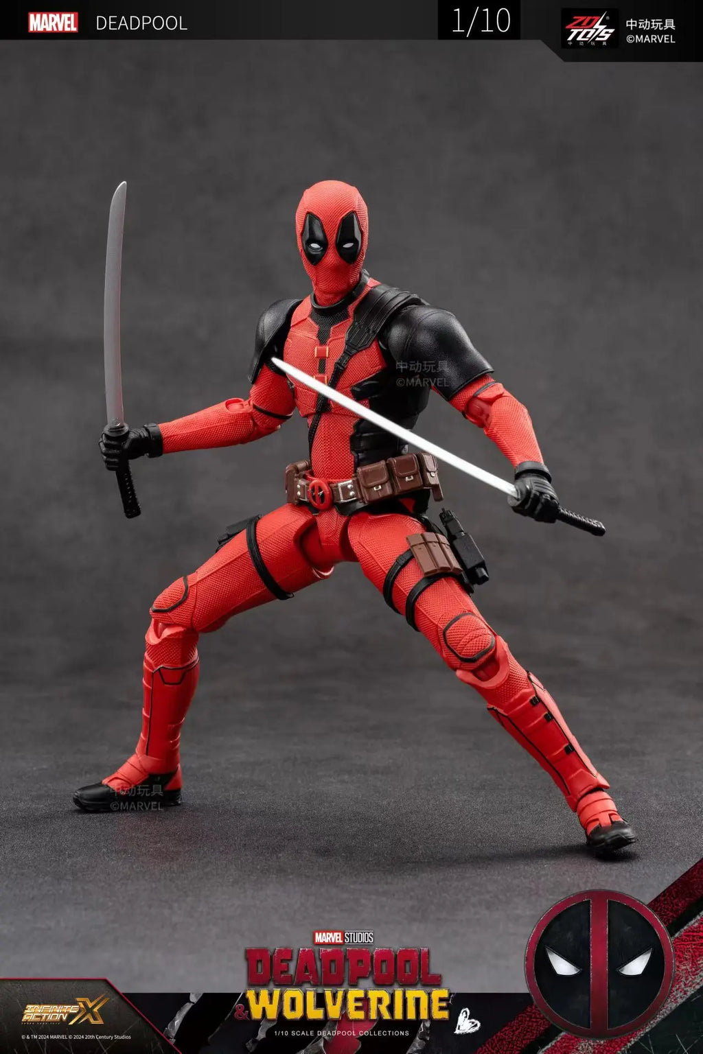 Deadpool & Wolverine Legacy Collection – Premium Marvel Action Figure Set