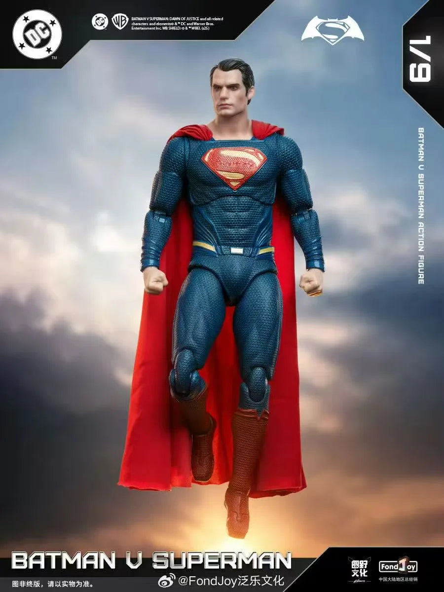 Batman vs. Superman: Dawn of Justice 1/9 Scale Armored Bat-Suit & Superman Collectible Action Figure Set