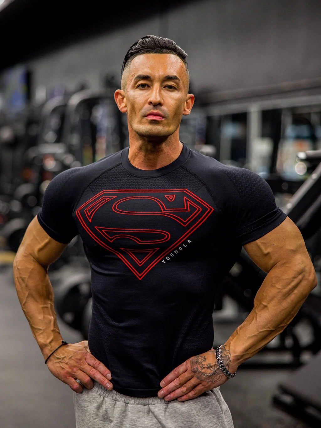 Superman Emblem Compression T-shirt