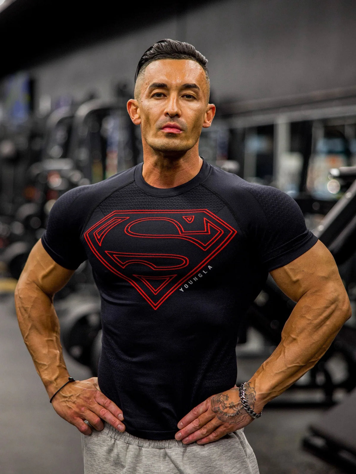 Superman Emblem Compression T-shirt