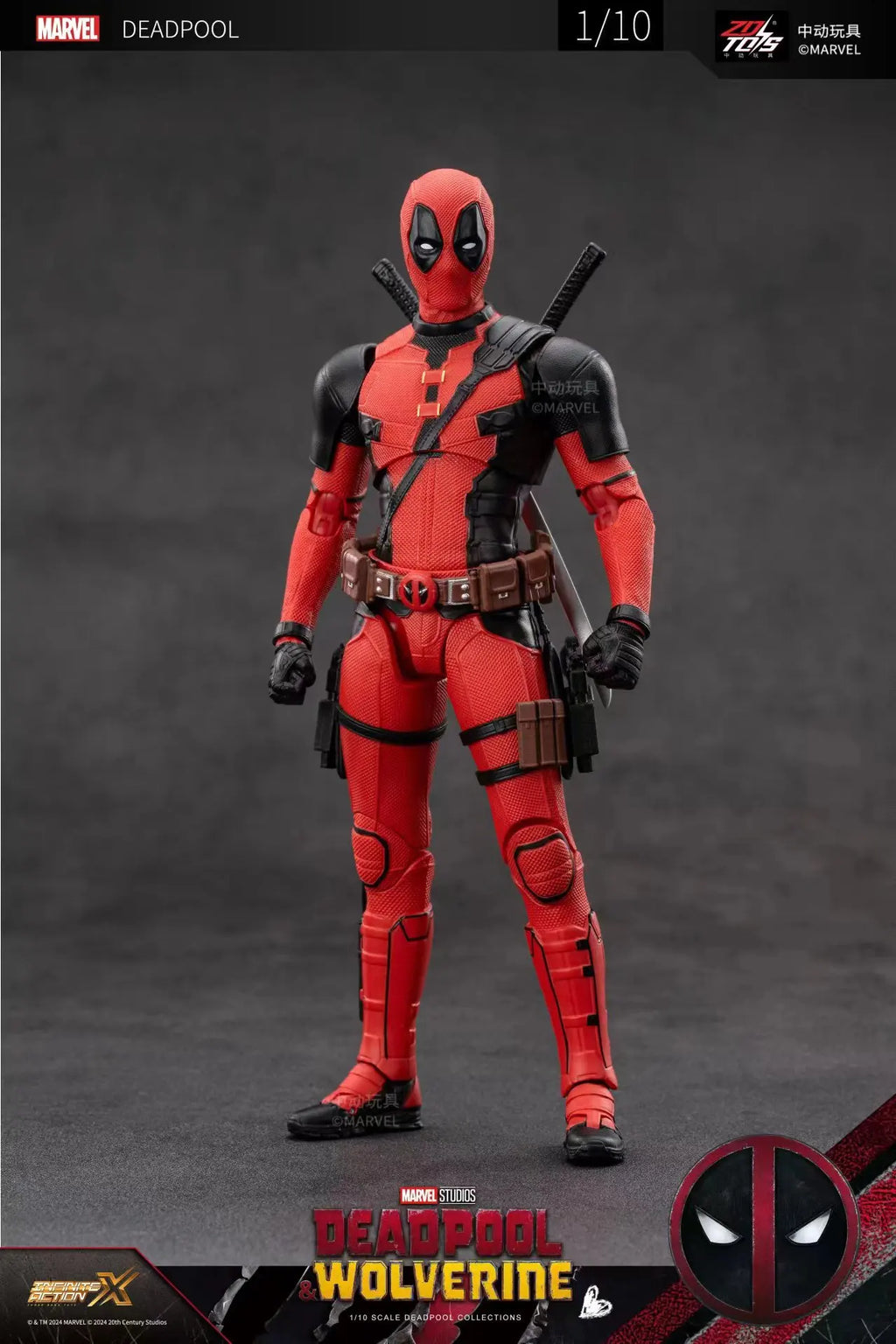 Deadpool & Wolverine Legacy Collection – Premium Marvel Action Figure Set
